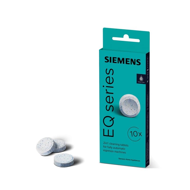 Siemens pastilles de nettoyage, pour machines à café tout automatiques, éliminent les résidus de café, compatibles avec les mach