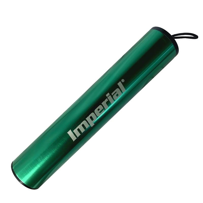 Imperial Tube à balles, récipient de rangement et de transport sûr pour 5 balles de tennis de table, aluminium, avec suspension
