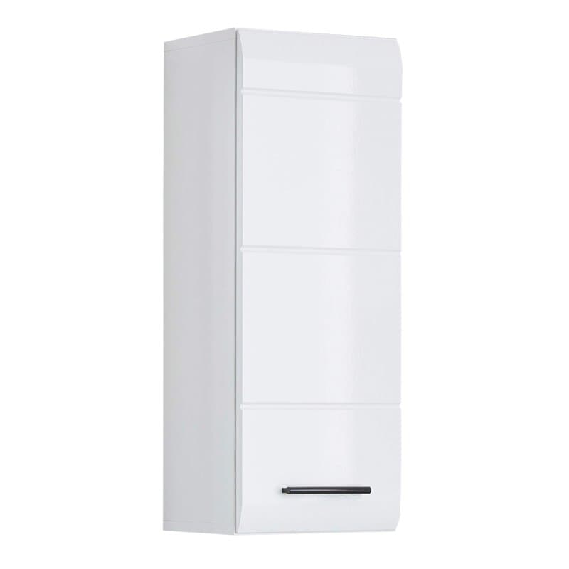 trendteam smart living 1116-501-01 Skin Placard Murale de Salle de Bain Blanc Ultrabrillant LxHxP 30x77x23 cm