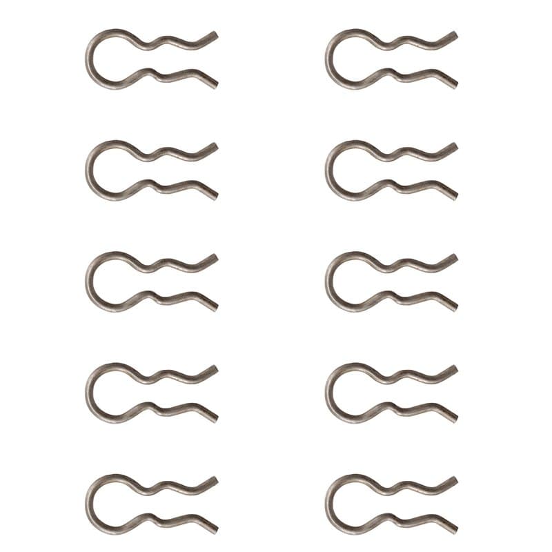 Snapworld-Kaffee 10x pinces à ressort fourche pour connecteur de tuyau de pression 4mm compatible avec Philips Saeco Krups Miele