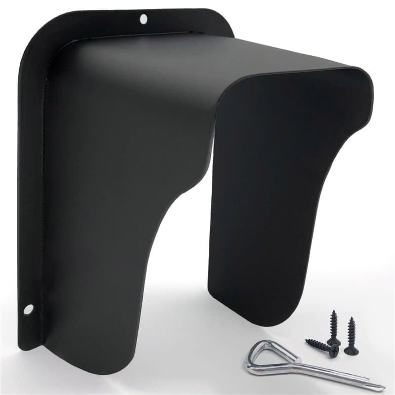 HSTD Protection Sonnette Exterieur Pluie, Housse de Pluie, en Acier Inoxydable Durable, Convient aux Prise Exterieur, Sonnette R