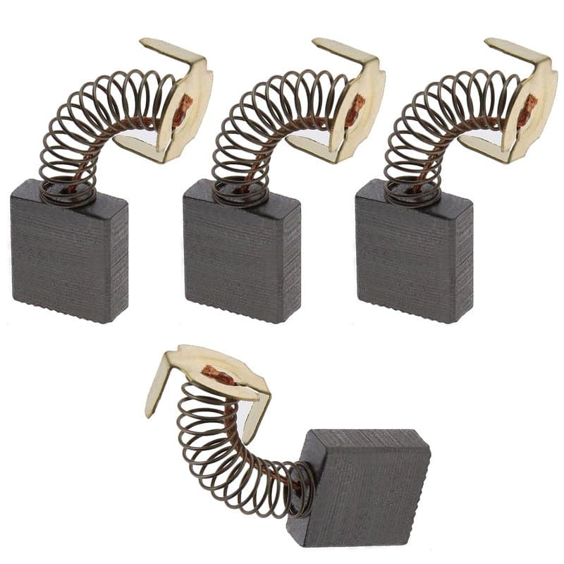 EMSea 2 paires Balai de Charbon Moteur Électriques de Tapis Roulant Compatible avec Greenmaster GMD 118-1, 17x17x7mm