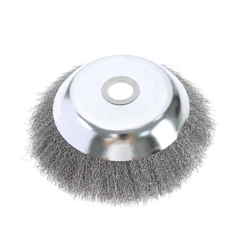 YINETTECH Brosse à mauvaises herbes en fil d'acier fin de 20,3 cm, tête de coupe pour tondeuse à gazon, plateau de désherbage po