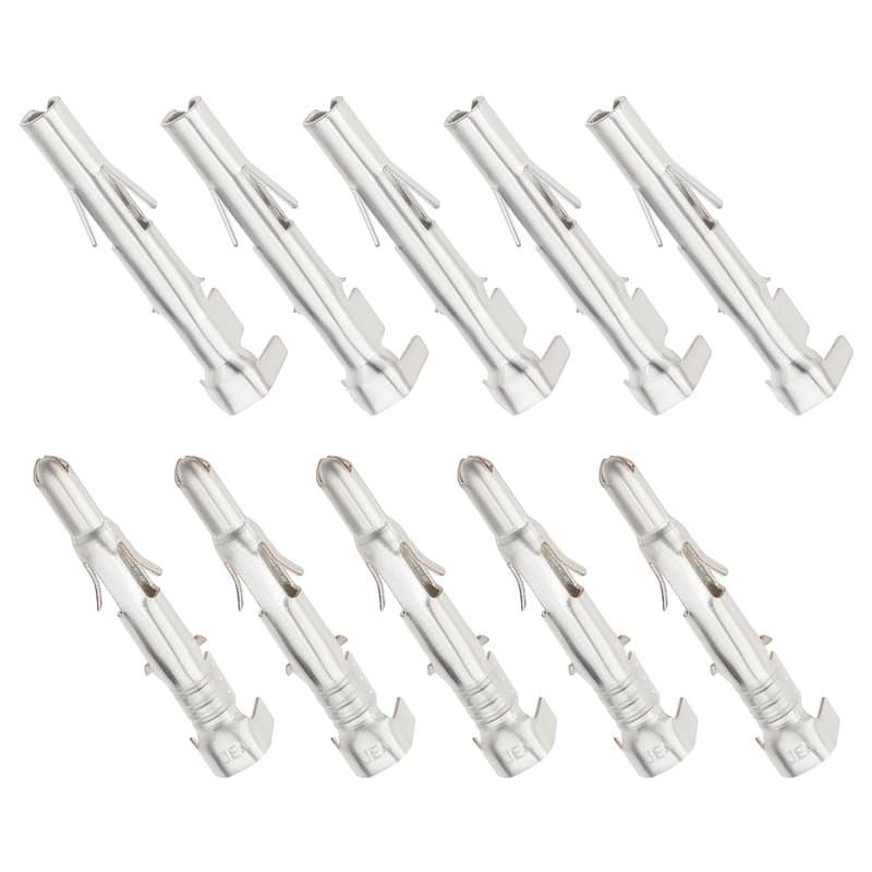 VGOL 100 Pièces de Broches de Borne de Réparation de Sertissage de Câblage Connecteurs Mâles et Femelles 926893-1 926894-1 pour