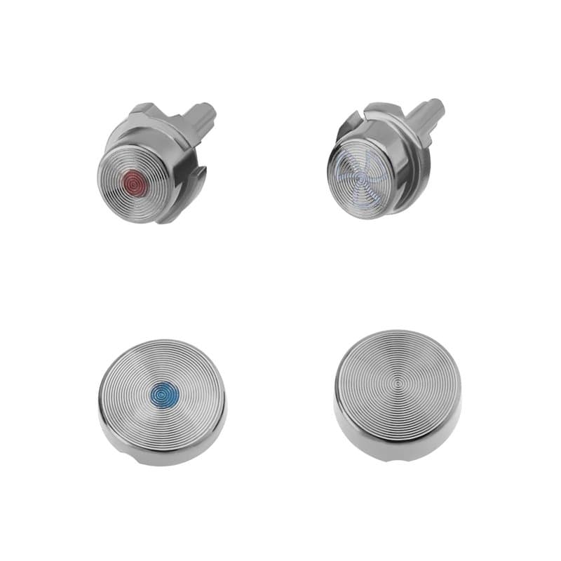 VGOL 1 Set Jeu de Boutons de Commande pour Sèche-cheveux Bouton D'air Frais de Remplacement Compatible avec Dyson HD01 HD02 HD03