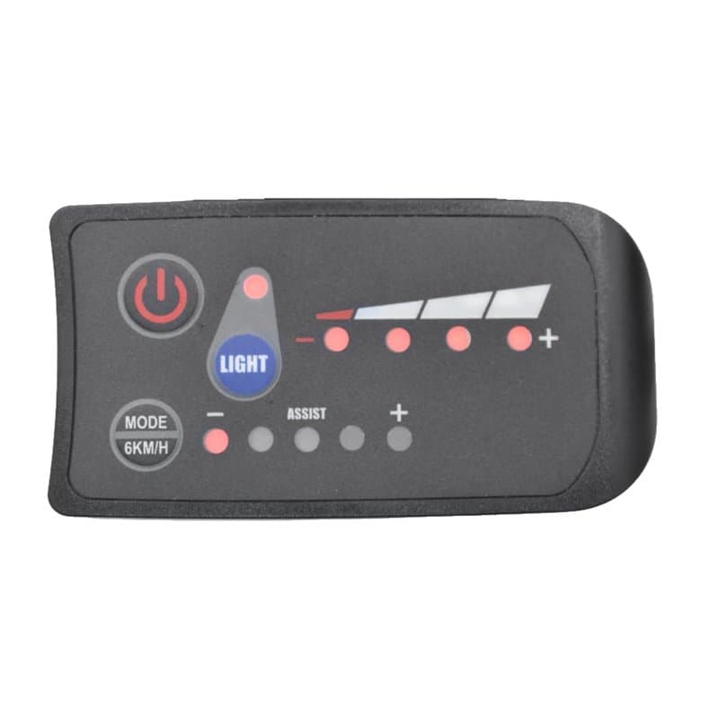 RUANI S810 E-Bike Meter Display 36V IP65 pour Vélo Électrique Compteur de Vélo Électrique 6PIN