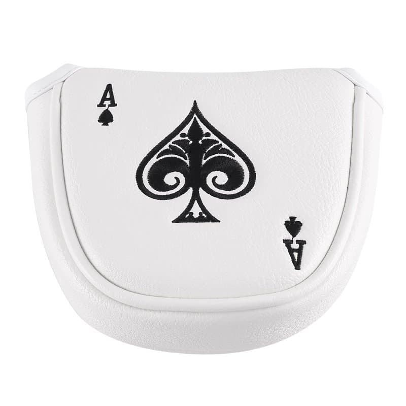 Geieold Couverture de TêTe de Putter de Maillet de Golf Protecteur de Club MagnéTique Convient pour Les Putters de Style 2 Balle