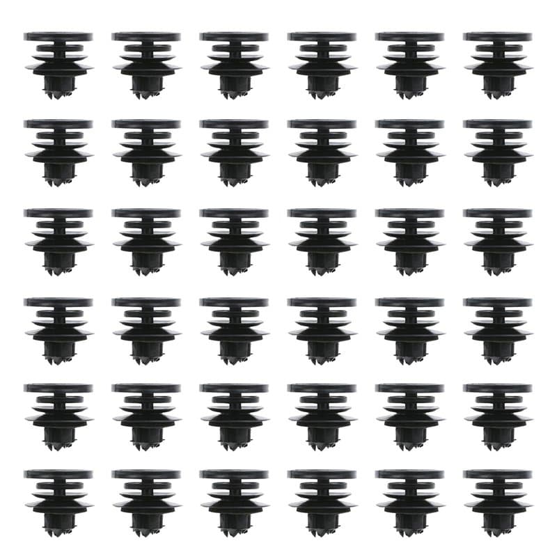 ECSiNG Lot de 50 clips de fixation en plastique pour panneau de porte intérieur de voiture 3B0868243 compatibles avec VW Golf/MK