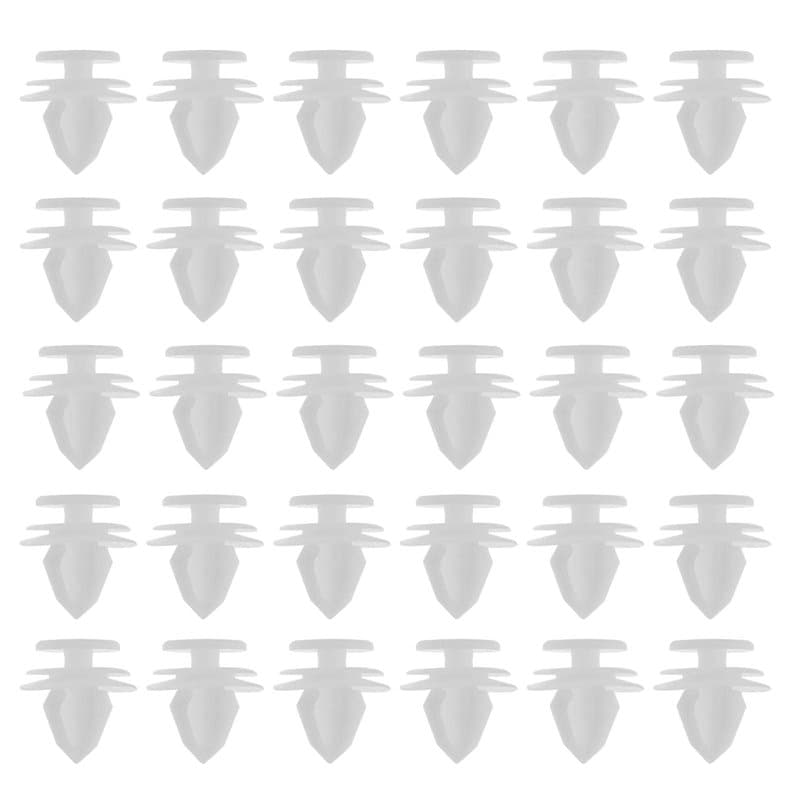 ECSiNG 30x Clips de Doublure de Hayon et Attaches de Doublure de Couvercle de Coffre Clips de Panneau de Garniture Intérieure de