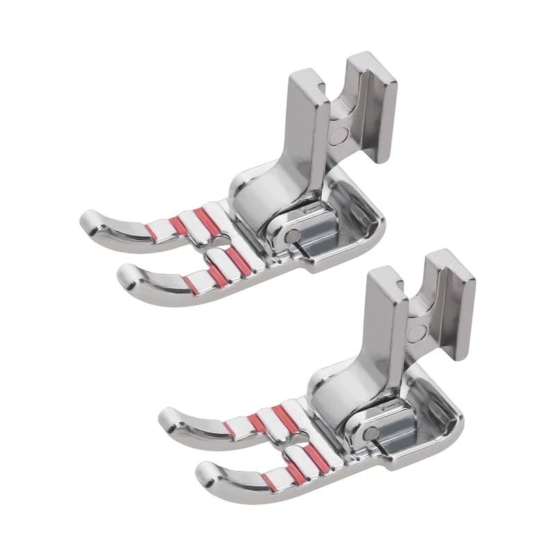 LT Easiyl 2PCS 1/4 Pouces en Métal Patchwork Quilting Pied Machine à Coudre Pied-de-biche Compatible avec Kenmore Compatible ave