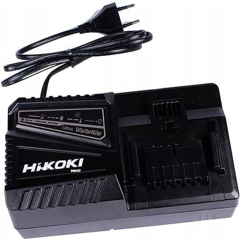 HiKOKI Ladegerät UC18YFSL (36V, 18V, Multi Volt Akku, Schiebeakku, Schnelle Ladezeit)
