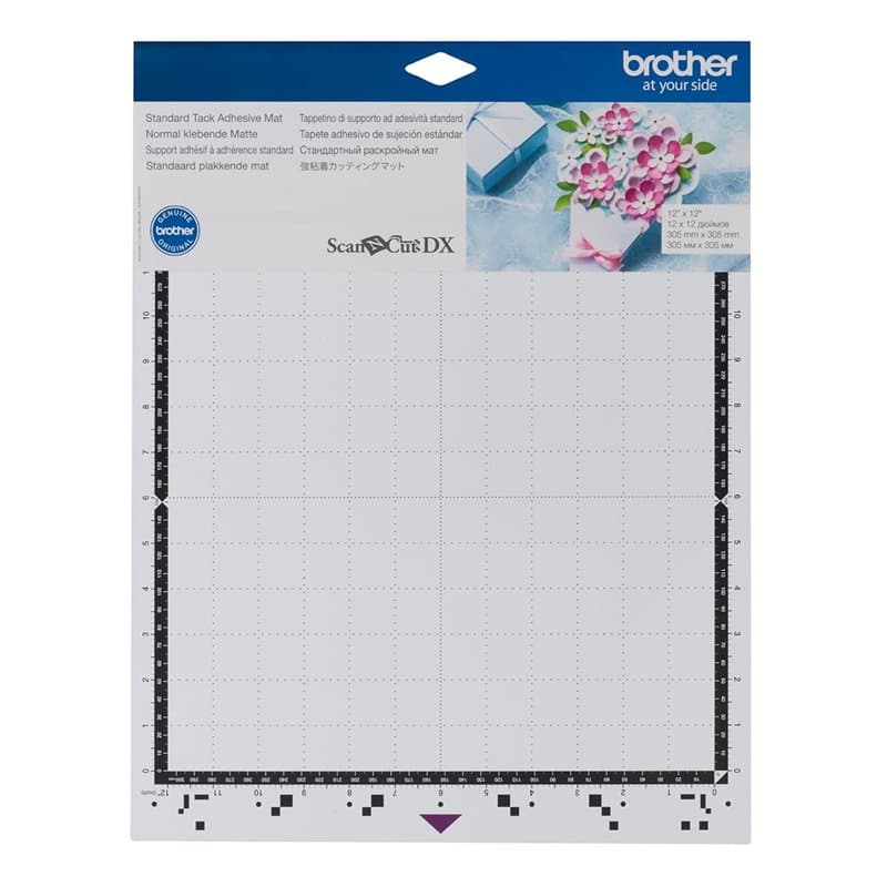 Brother Support adhésif à adhérence Standard 30,5 x 30,5 cm (12' x 12') UNIQUEMENT POUR ScanNcut SDX Series