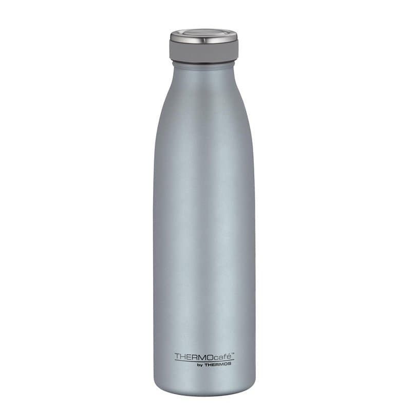 THERMOcafé by THERMOS TC BOTTLE Bouteille isotherme en acier inoxydable résistant aux boissons gazeuses pendant 12 h chaud 24 h