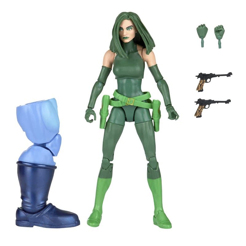 Marvel Hasbro Legends Series, Figurine de Collection Madame Hydra de 15 cm avec 4 Accessoires et 1 pièce Build-a-Figure F4794 Mu