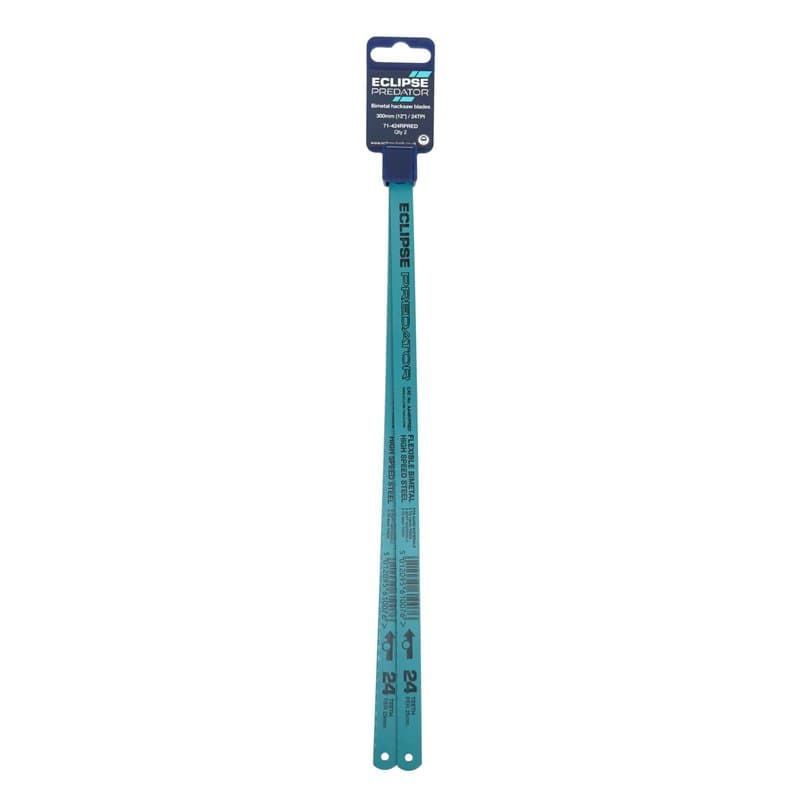 Eclipse Professional Tools 71-424RPRED Lame de scie à archet bimétallique Predator de 24 DPP, paquet double