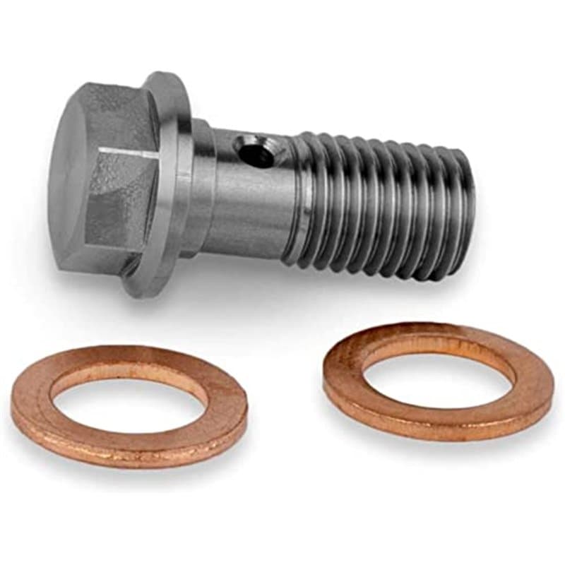 PrecisionGeek Banjo Vis Boulon M10 x 1.00mm L-22mm INOX Freins