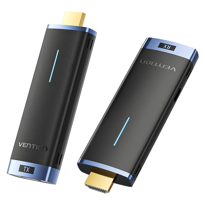 Vention HDMI sans Fil 50 m, Transmetteur HDMI sans Fil 1080P@60Hz Plug & Play, Émetteur Récepteur Support 5G 2,4/5 GHz Diffusion