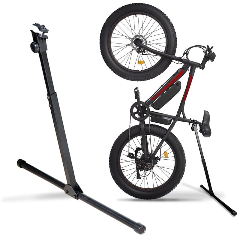 BIKE NOOK T Le support vertical original pour vélo pour le rangement dans le garage, pour une utilisation intérieure et extérieu
