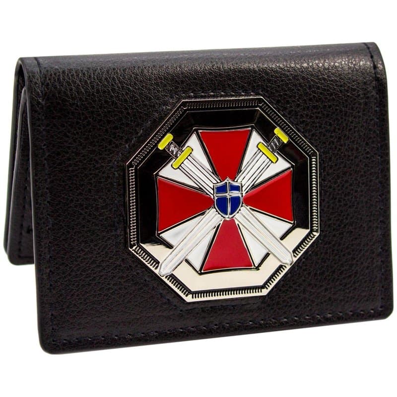 Umbrella Corp Biohazard Countermeasure Service Portefeuille Porte-Carte Porte-Carte, Noir