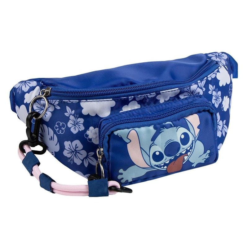 Disney Stitch Sac Banane pour Fille, Sac de Voyage à Motif de Stitch Cadeau pour Filles et Adolescentes