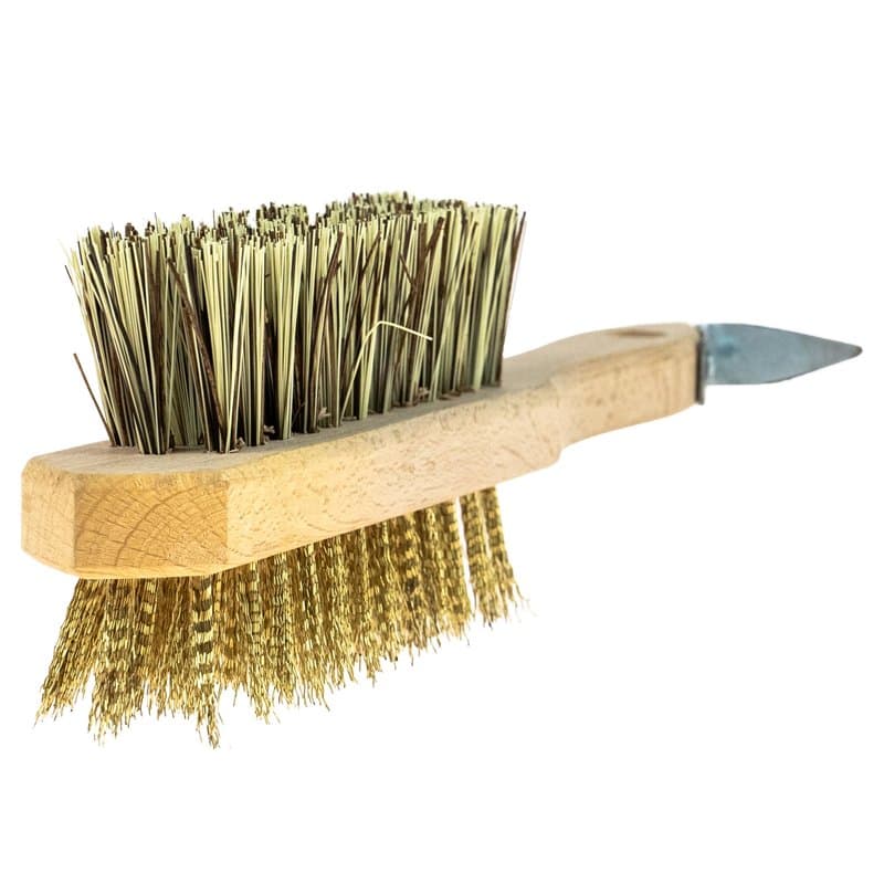 Easy Peasy Mate Kit de toilettage pour chevaux, cure-pieds et brosse à poils équestres – Brosse à cheval en fil d'acier rigide,