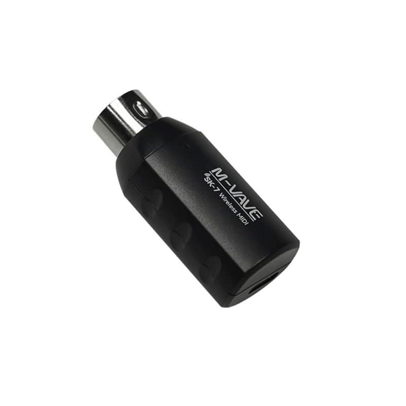 M-VAVE SK7 - Adaptateur MIDI sans fil, Bluetooth 5.0 DIN5, interface entrée/sortie MIDI pour claviers, synthétiseurs et contrôle