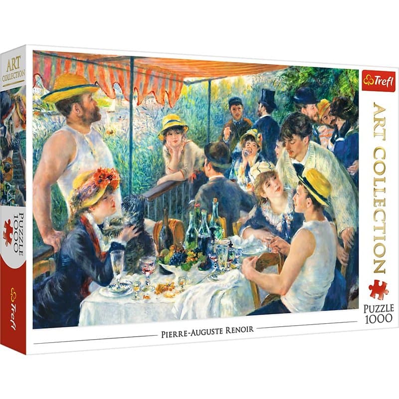 Trefl, Puzzle, Das Frühstück der Ruderer, 1000 Teile, Art Collection, für Kinder AB 12 Jahren, Farbig, 10499