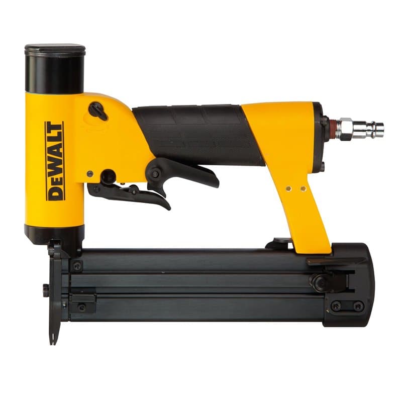 DEWALT Cloueur de Précision Pneumatique 23GA - Modèle Léger et Compact - Puissance Réglable - Poignée Ergonomique en Caoutchouc