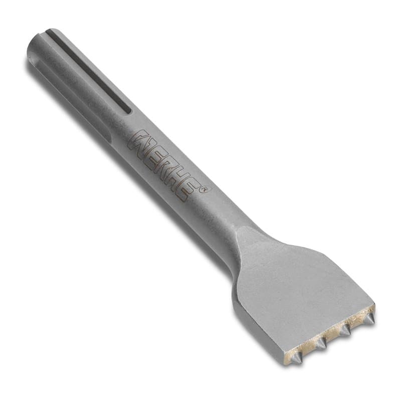 WERHE® SDS MAX Marteau burineur 4 dents 200mm de long, rectangle 40x7mm - marteaux à douille pour marteau perforateur électrique