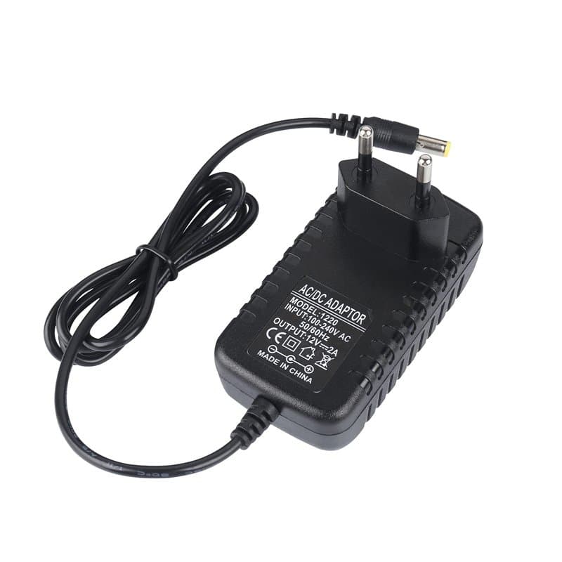 ALED LIGHT® Adaptateur, Transformateurs, Alimentation Branchez de l'UE 12V, 2A Max, Pour Bande LED, 5050, 3528, RGB, Blanc Chaud