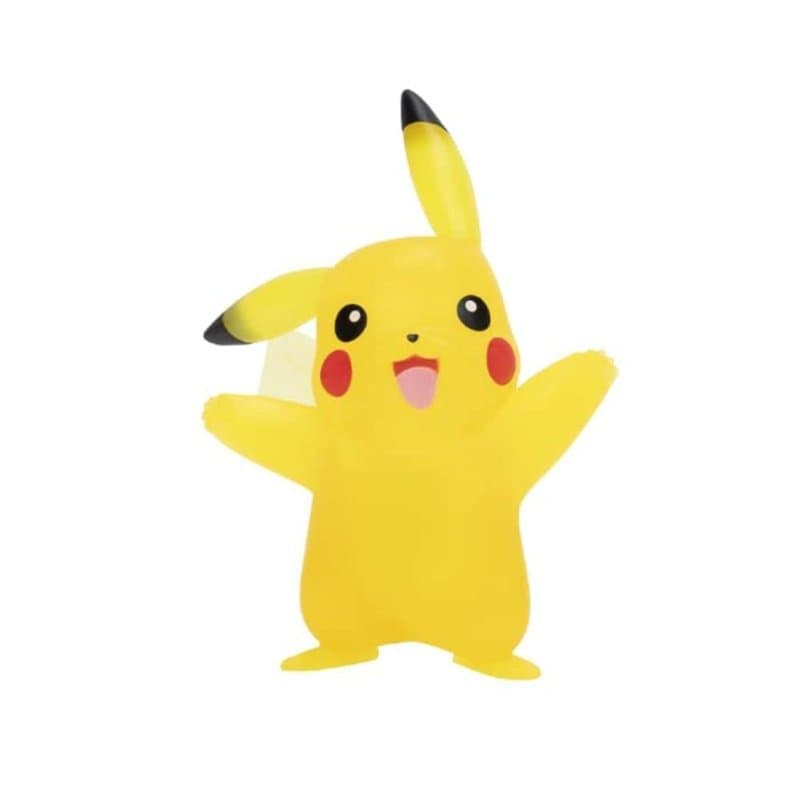 Pokémon PKW2402 Select Figure Figurine de Combat Pikachu 7,6 cm en matériau translucide