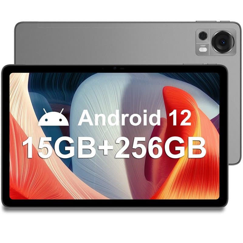 DOOGEE T20 Android 12 Tablette Tactile 10.4 Pouces, 15Go+256Go/TF 1To, Tablette Dual 4G LTE+5G WiFi, 16MP+8MP, FHD 2000 * 1200,