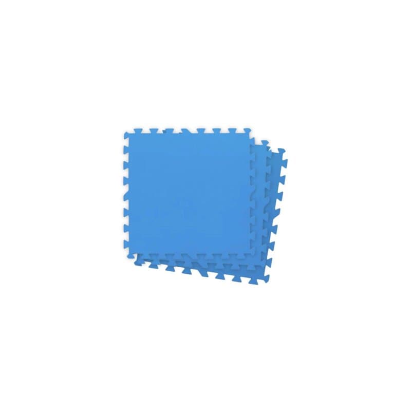 Bestway 14352 Lot de 9 tapis de protection 50 X 50 cm, Bleu