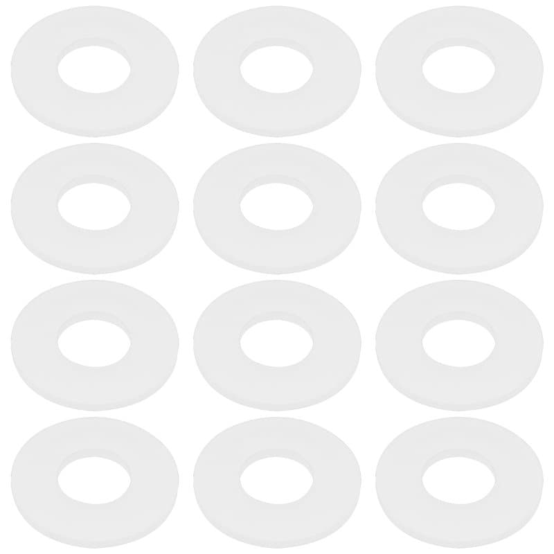 Create idea 50 Pièces Joints Plats en Nylon Et Plastique Diamètre Intérieur 6 Mm Diamètre Extérieur 14 Mm épaisseur 1 Mm Adaptés