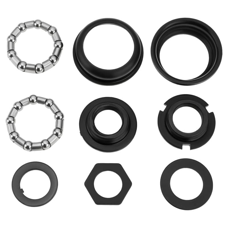 Create idea 1 Jeu de Supports de Pédalier de Vélo Carnk 5/16x9 24TPI Ensemble de Vélo de Croisière BMX Compatible avec BMX Compa