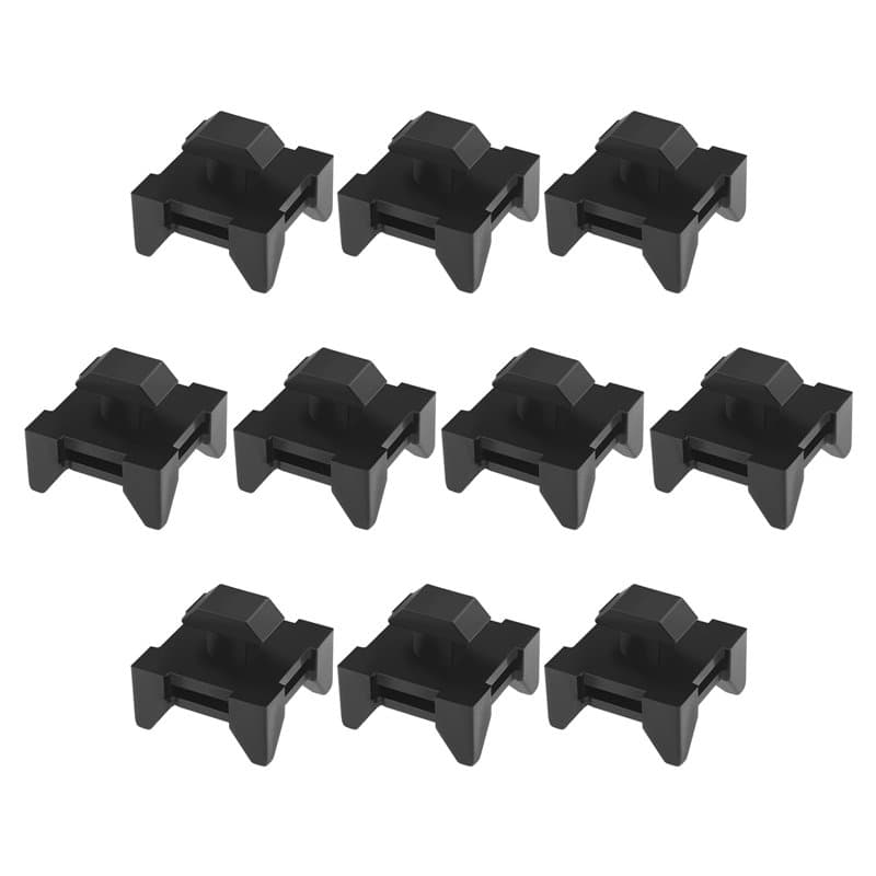 Be In Your Mind 10 Pièces Support de Câble Rainure Clips Supports de Pinces à Fil Adaptés à la Norme Européenne 4040 Profils en