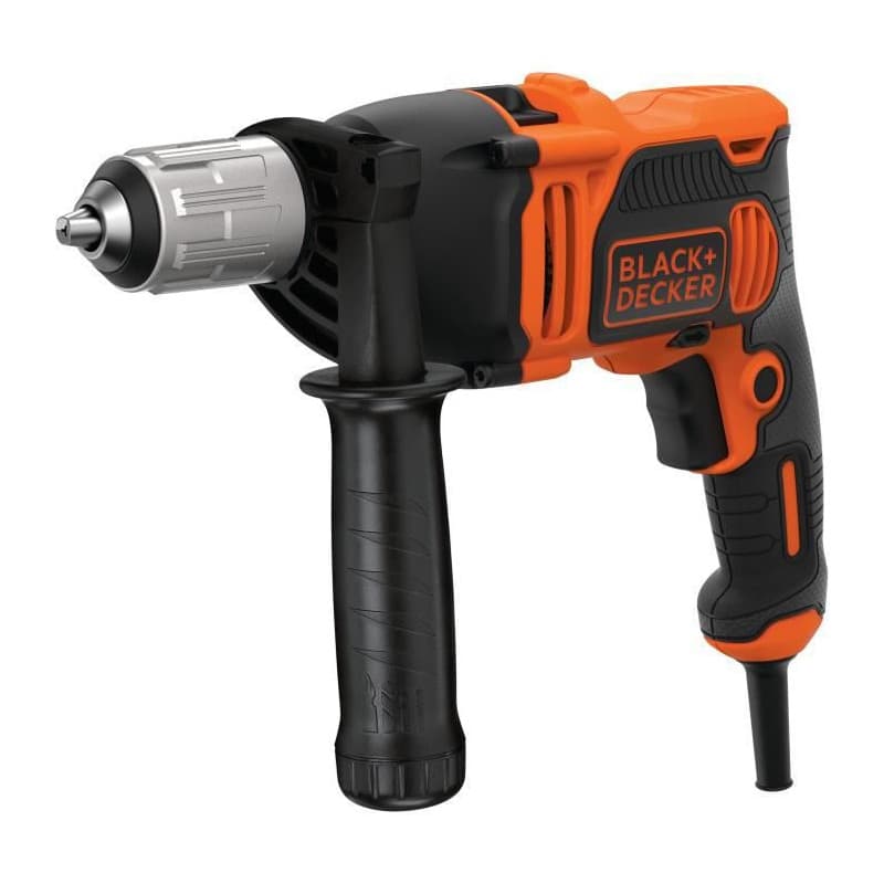 Perceuse d'impact Black & Decker BEH850 850 W 3100 RPM Avec câble