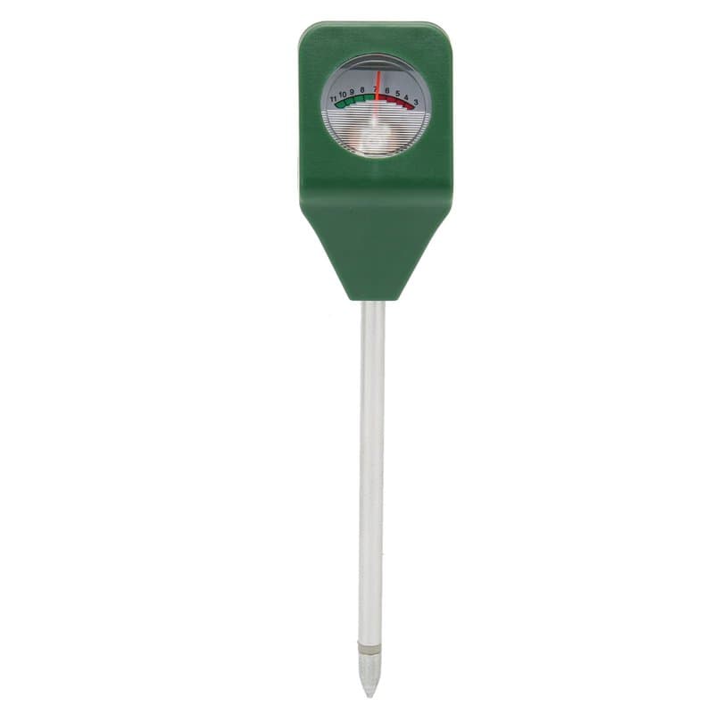 Luqeeg Mini PH-mètre de Sol, PH-mètre à Sonde Unique à Haute Sensibilité, Plug and Play, Aucune Pile Requise, Capteur de PH-mètr