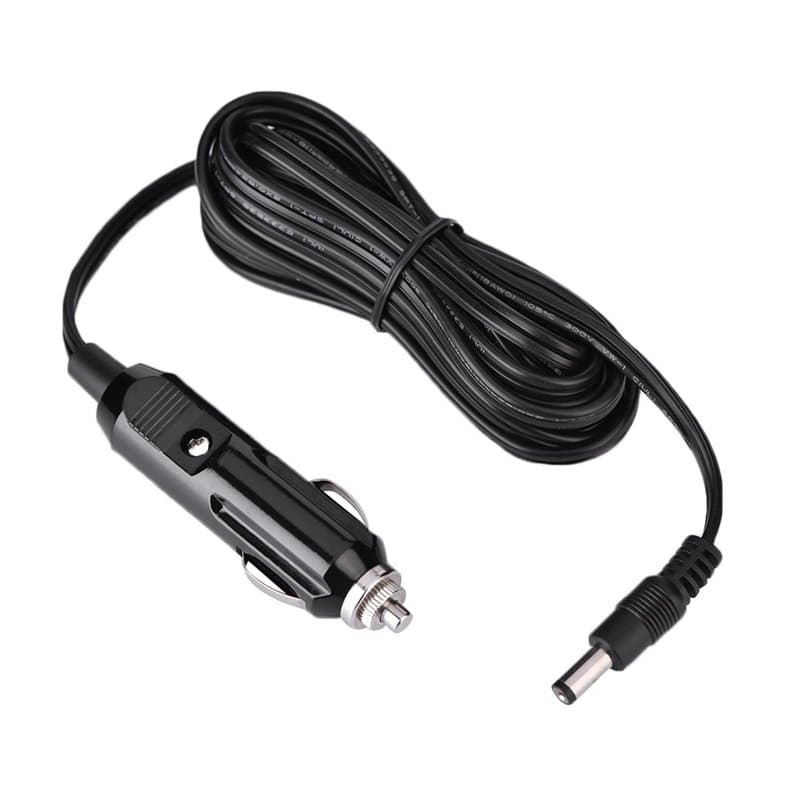 Câble Allume-cigare de Voiture, 12V Allume-cigare de Voiture Prise D'alimentation Rallonge Câble Adaptateur DC 10A 5,5 Mm X 2,1