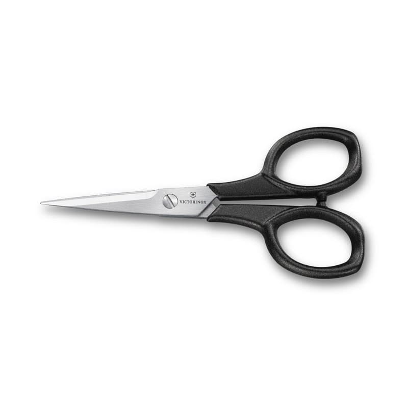 Victorinox 8.1017.10 Ciseaux Ménagers (Italy), Ciseaux de Bricolage, Ciseaux à Papier, Lame Aiguisée, 10 cm, Poignée en Plastiqu