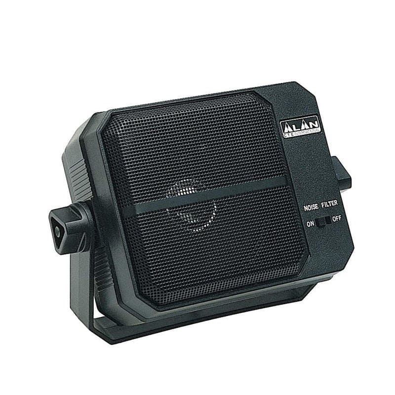 Midland - Enceinte Haut Parleur Externe AU30 Compatible avec Récepteur Émetteur Radio CB, Audio 7W Max 12W - Enceintes Accessoir
