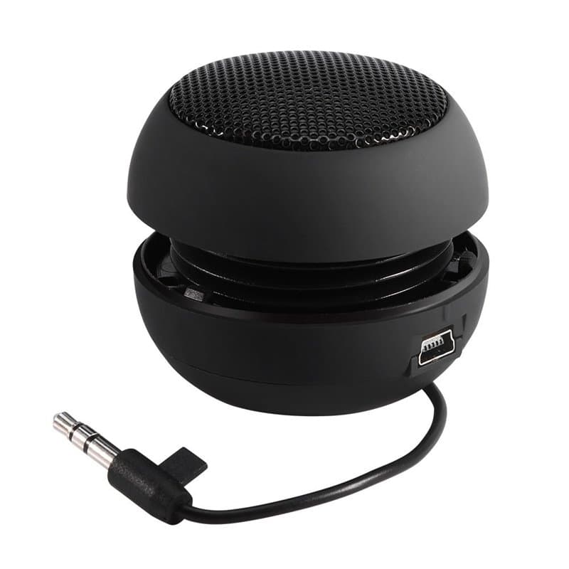 Haut-parleur portable 3,5 mm, mini haut-parleur sans fil avec prise jack audio auxiliaire de 3,5 mm, mini haut-parleur portable