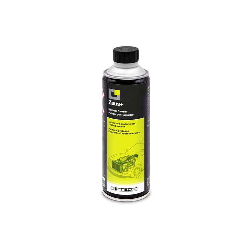 ERRECOM Zeus+, Nettoyant et Détartrant pour Radiateurs et Circuits de Refroidissement, Bouteille de 350 ML