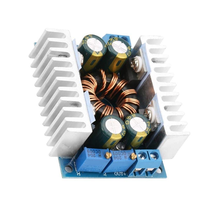 Régulateur de tension DC 5-30V à 1,25-30 V CC Boost Convertisseur Step Up-Down Convertisseur Alivable Boost Office Tension de te
