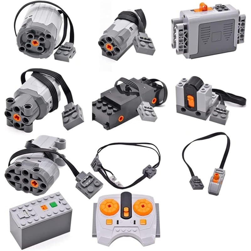 Karriter Compatible avec l'ensemble de Construction de Fonctions d'alimentation du Moteur L de Le Technic, récepteur à Distance