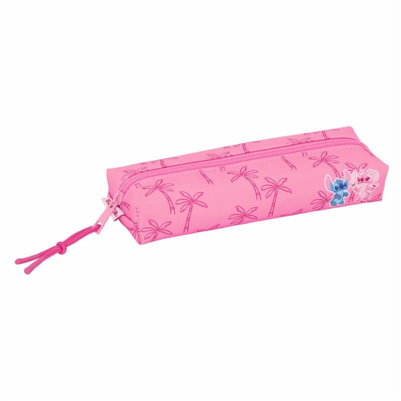 Fourre-tout Lilo & Stitch Chill Rose Menthe 22 x 4 x 7 cm