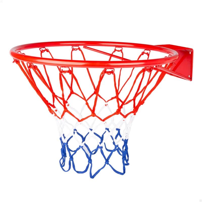 AKTIVE 54278 Panier de Basket-Ball Mural, 45 cm, échelle 1/1, Filet en Polyester et Anneau métallique, Installation avec 4 vis f