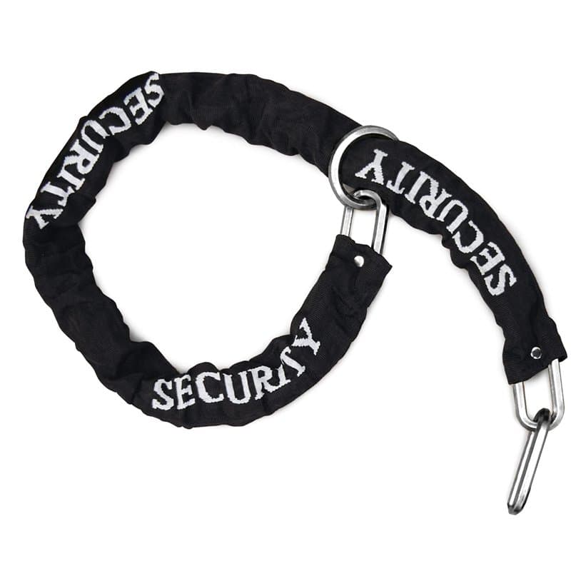 URBAN 10.120L Chaine Antivol Moto, Maillons en Acier Trempé ø10mm, 120cm Système Boucle Plus Polyvalent, Cadenas Chaines pour An