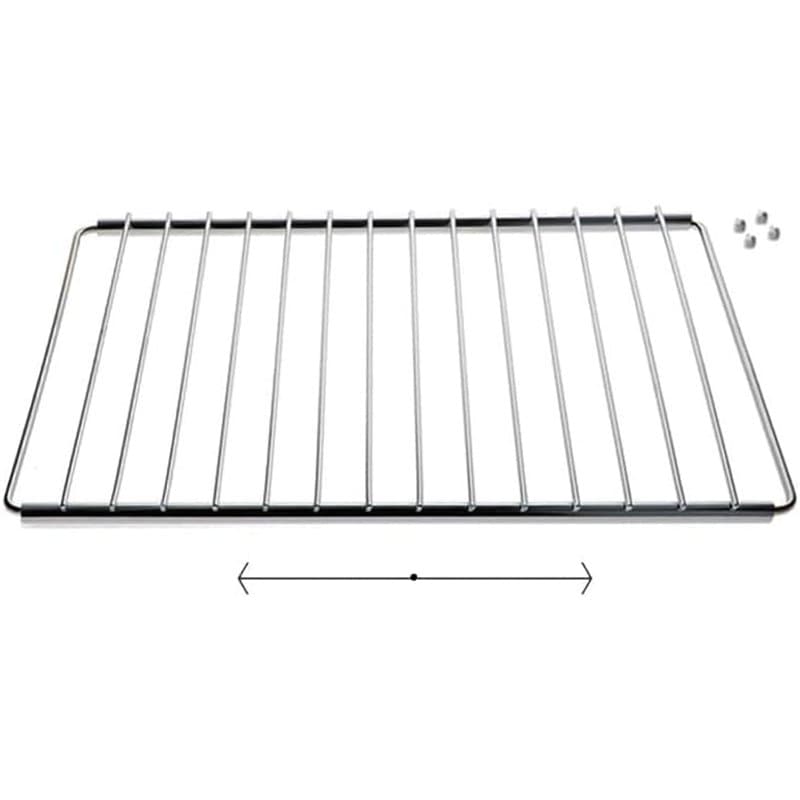Anakel Home Grille pour Four Modèle Universel, Grille de Four Extensible | 30,5 x 39,0 cm Extensible jusqu'à 60 cm, Acier Inoxyd