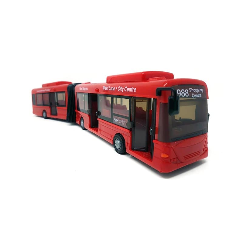 PLAYJOCS GT-6258 Bus Urbain, 41cm - Véhicule Voiture Auto de Jeu Miniature modèle À L'Échelle